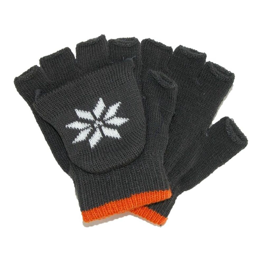 CTM Kids' Stretch Convertible Fingerless Winter Gloves